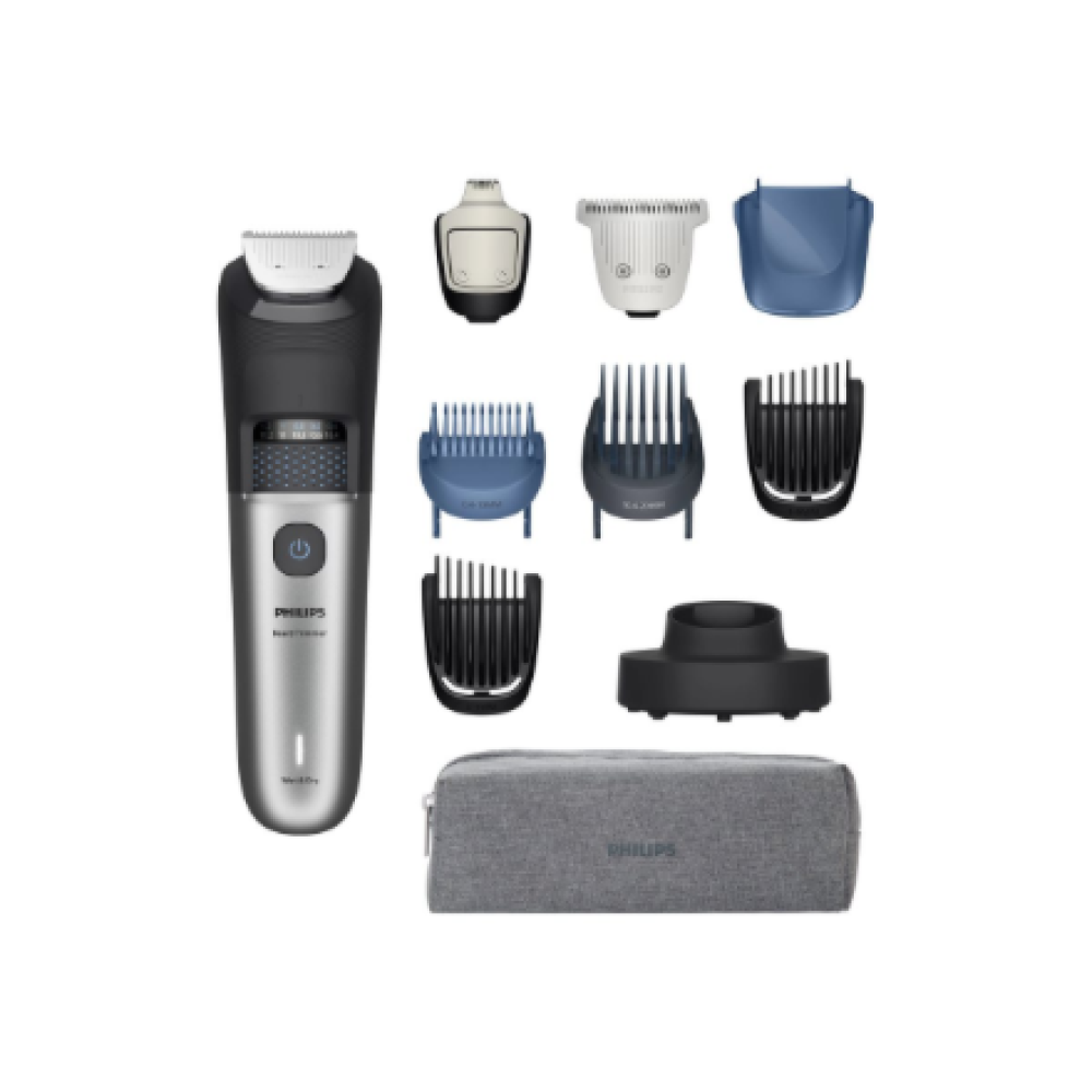 Philips , Beard Trimmer , BT7670/15 7000 Series , Cordless , Wet & Dry , Number of length steps 40 , Silver/Black