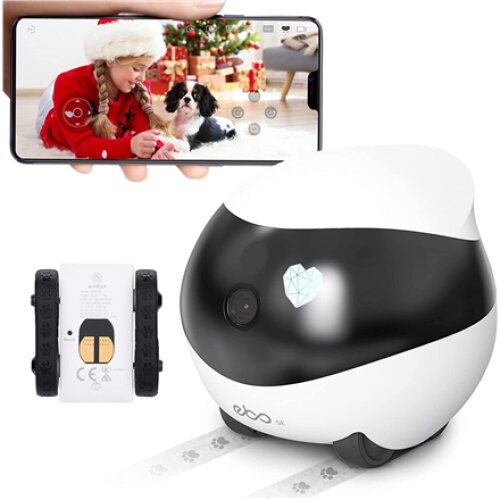 Enabot , EBO SE , Robot IP Camera , Compact , N/A MP , N/A , 16GB external memory, support 256GB at maximum