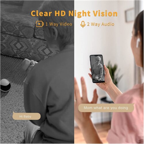 Enabot , EBO SE , Robot IP Camera , Compact , N/A MP , N/A , 16GB external memory, support 256GB at maximum