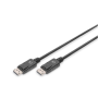 Digitus , DisplayPort Connection Cable , AK-340100-020-S , DisplayPort to DisplayPort DisplayPort Male , DisplayPort Male