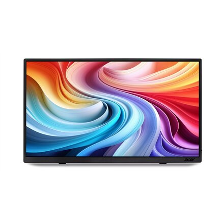 Acer , PM161QT bmiuux , 16 , IPS , FHD , 16:9 , 60 Hz , 6 ms , 1920 x 1080 pixels , Touchscreen , 220 cd/m² , HDMI ports quantity 1 , Black