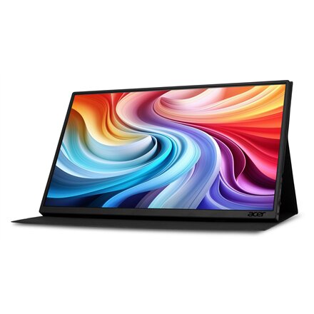 Acer , PM161QT bmiuux , 16 , IPS , FHD , 16:9 , 60 Hz , 6 ms , 1920 x 1080 pixels , Touchscreen , 220 cd/m² , HDMI ports quantity 1 , Black