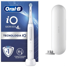 Oral-B , Electric Toothbrush , iO4s , Rechargeable , For adults , Number of brush heads included 1 , Number of teeth brushing modes 4 , White