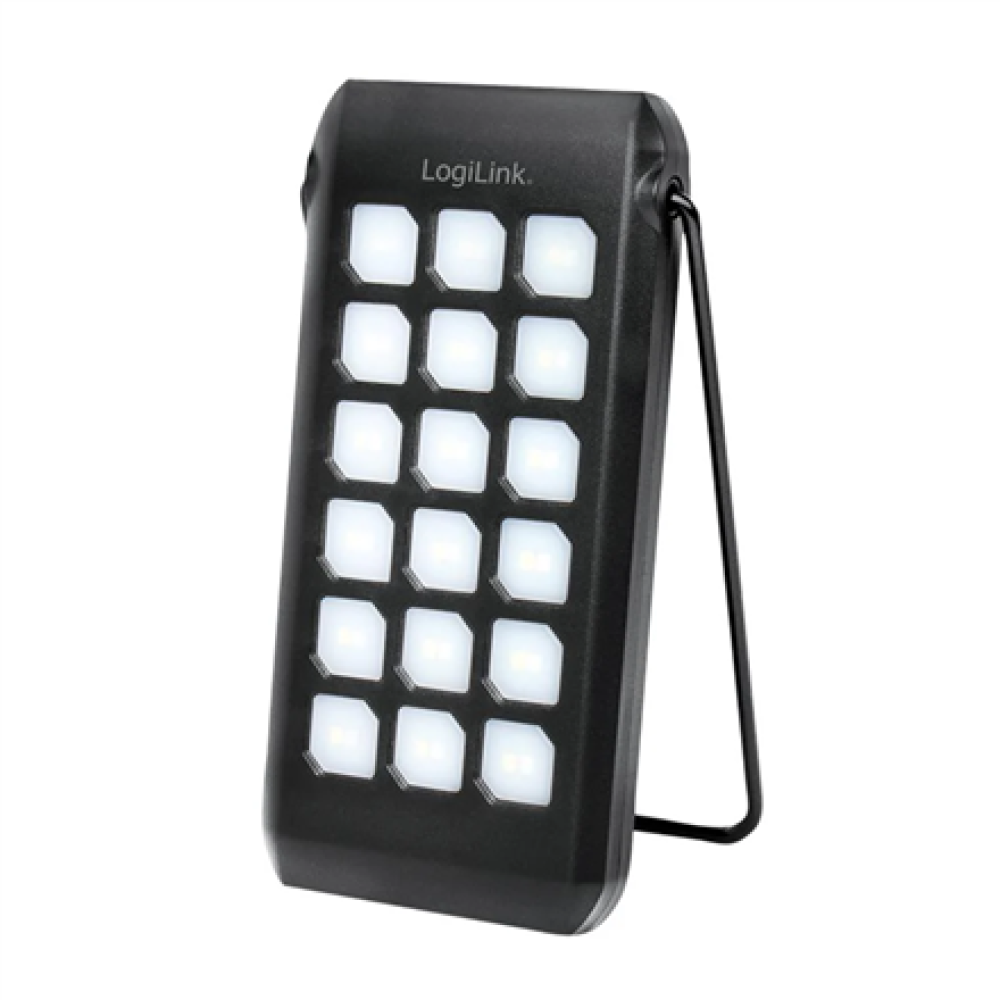 Logilink Solar Powerbank 10000 mAh, Flashlight, 2x USB-A QC & 1x USB-C PD , PA0273