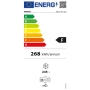 INDESIT , UI6 1 W.1 , Freezer , Energy efficiency class F , Upright , Free standing , Height 167 cm , Total net capacity 233 L , White
