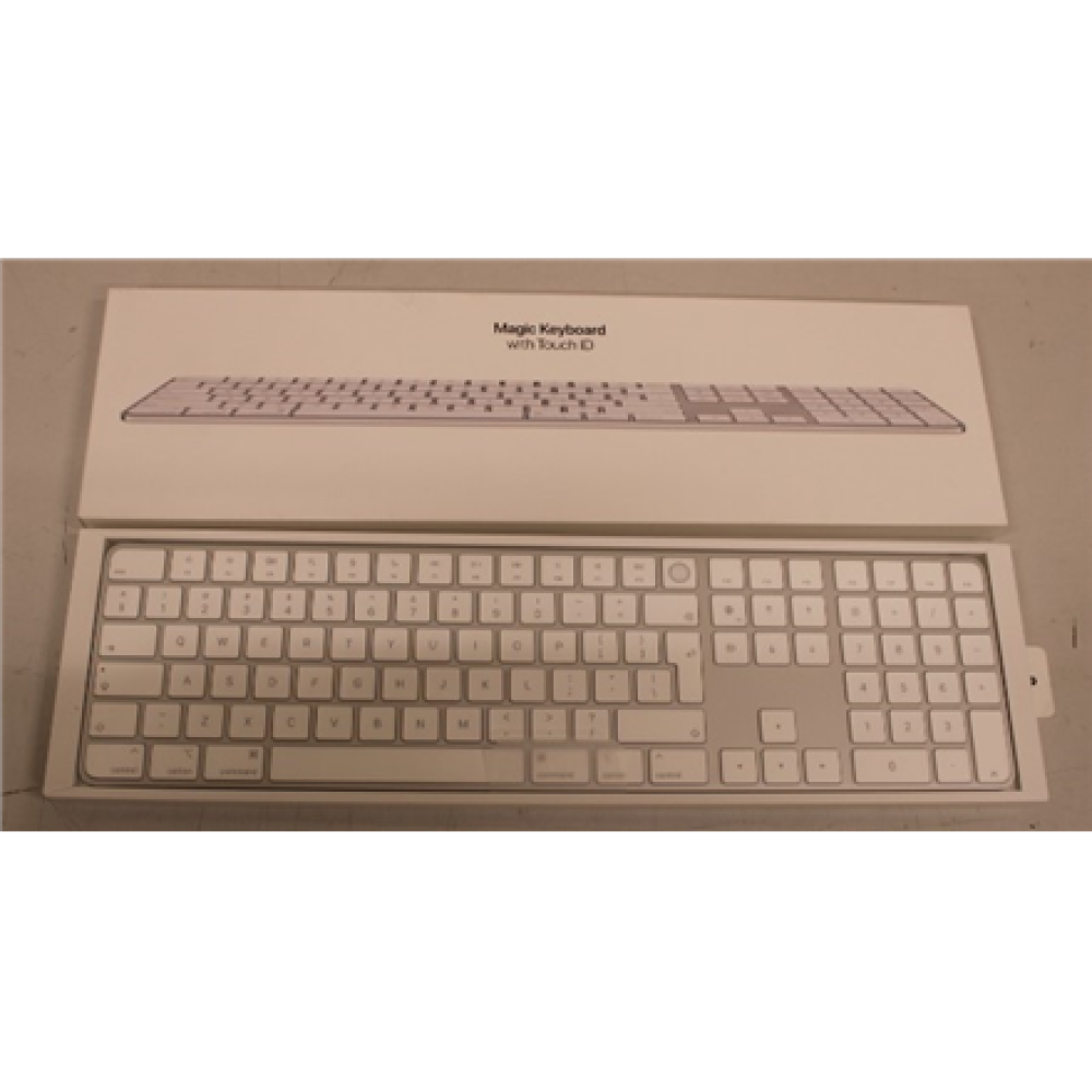 SALE OUT. Magic Keyboard with Touch ID and Numeric Keypad for Mac computers with Apple silicon - International English , Apple UNPACKED
