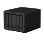 Synology Tower NAS DS620slim Up to 6 HDD/SSD Hot-Swap, Celeron J3355 Dual Core, Processor frequency 2 GHz, 2 GB, DDR3L, RAID 0,1,5,6,10,Hybrid, 2 x 1GbE, 2 x USB 3.2 Gen 1 Port, Single Fan