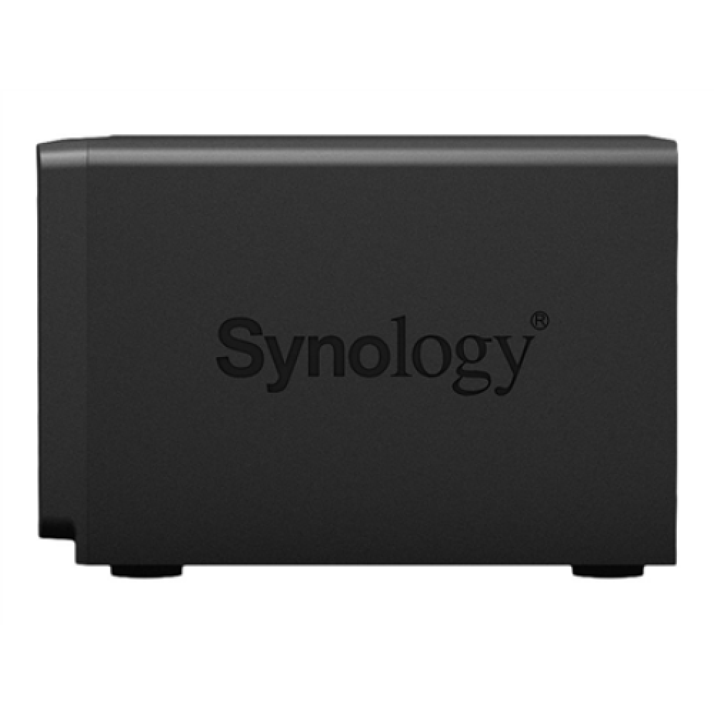 Synology Tower NAS DS620slim Up to 6 HDD/SSD Hot-Swap, Celeron J3355 Dual Core, Processor frequency 2 GHz, 2 GB, DDR3L, RAID 0,1,5,6,10,Hybrid, 2 x 1GbE, 2 x USB 3.2 Gen 1 Port, Single Fan