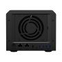 Synology Tower NAS DS620slim Up to 6 HDD/SSD Hot-Swap, Celeron J3355 Dual Core, Processor frequency 2 GHz, 2 GB, DDR3L, RAID 0,1,5,6,10,Hybrid, 2 x 1GbE, 2 x USB 3.2 Gen 1 Port, Single Fan