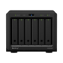 Synology Tower NAS DS620slim Up to 6 HDD/SSD Hot-Swap, Celeron J3355 Dual Core, Processor frequency 2 GHz, 2 GB, DDR3L, RAID 0,1,5,6,10,Hybrid, 2 x 1GbE, 2 x USB 3.2 Gen 1 Port, Single Fan