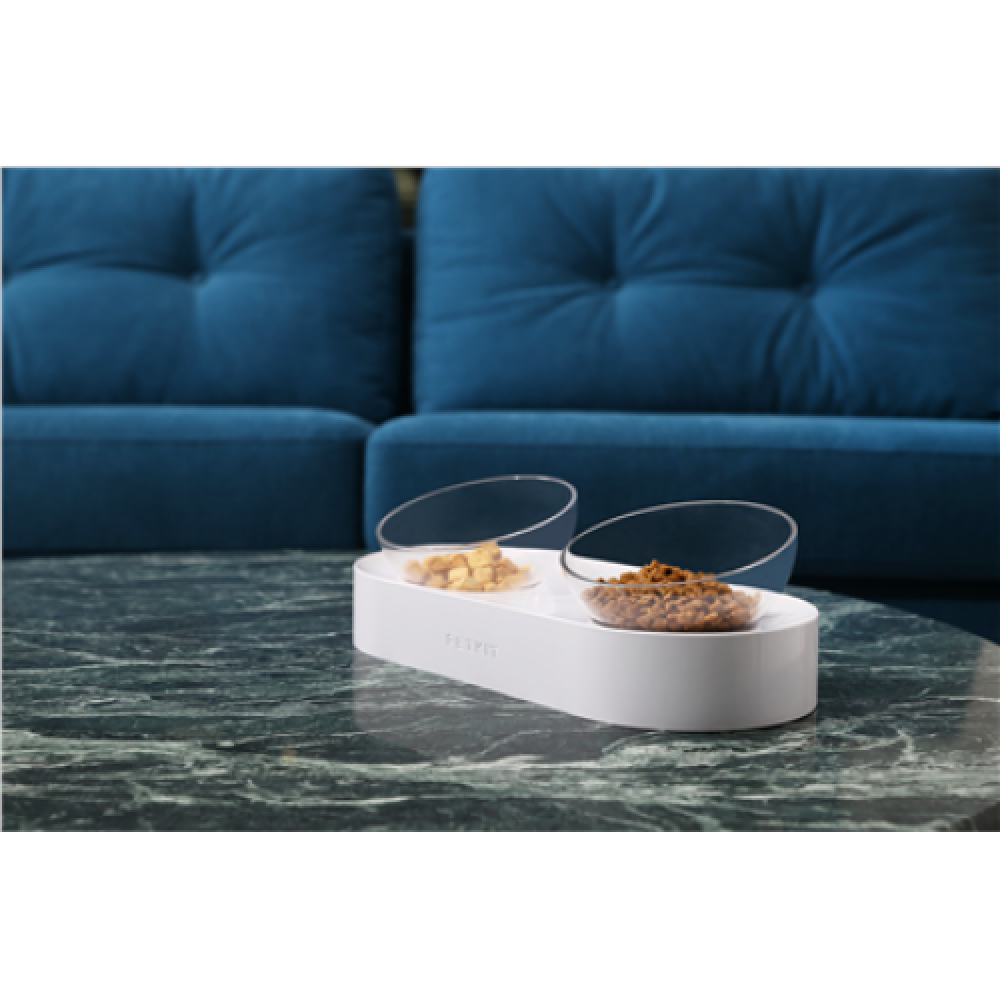 PETKIT , Fresh Nano Double , Bowl , Capacity 0.48 L , Material ABS , White