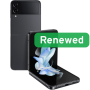 Samsung Renewed Grade A++ , Samsung Galaxy Z Flip 4 , Graphite , 6.7 , Foldable AMOLED , 128 GB , 5G , Android