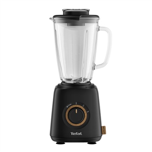 TEFAL Blender Eco Respect BL46EN Tabletop 800 W Jar material Glass Jar capacity 1.25 L Ice crushing Black