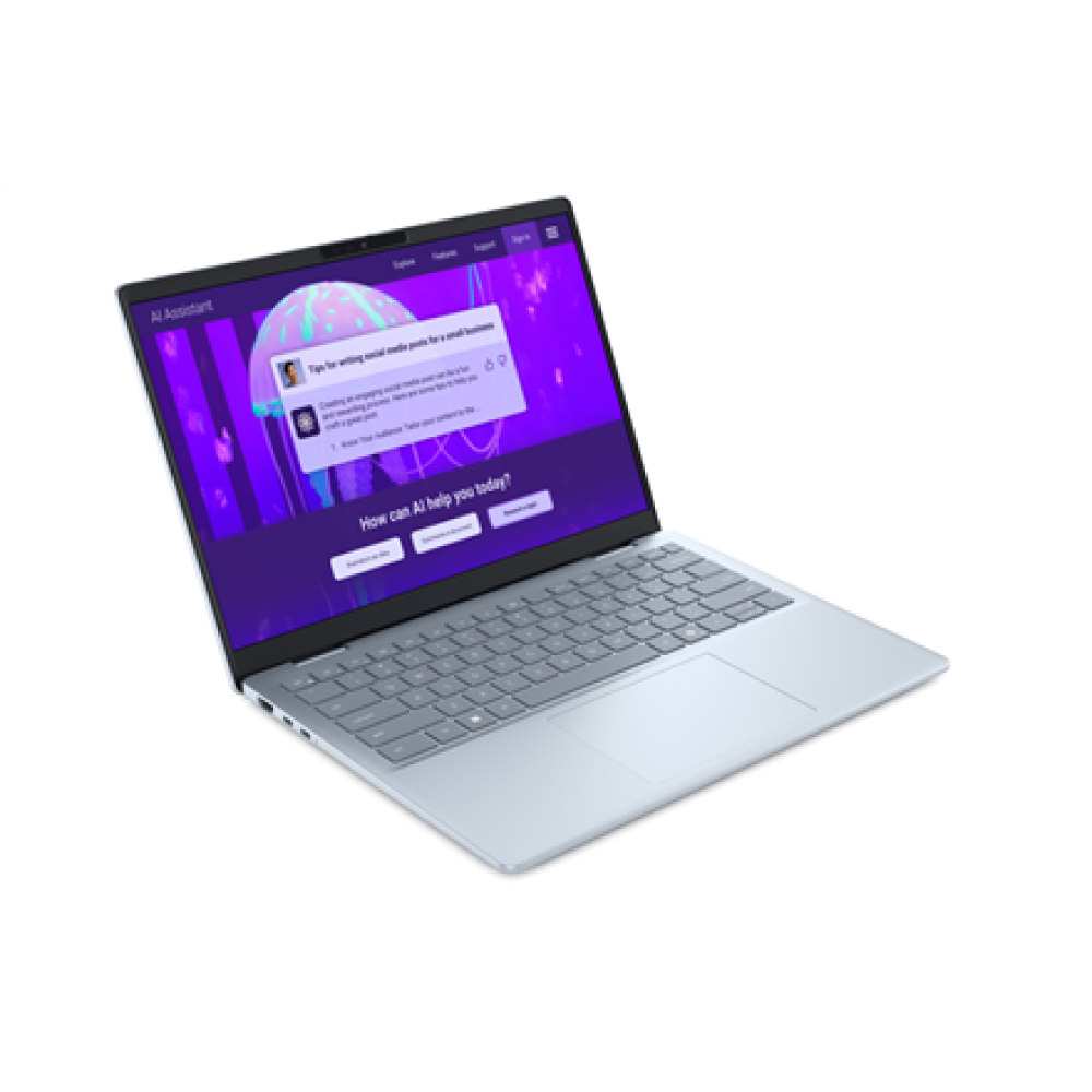 Dell Plus 14 , Ice Blue , 14 , 2.5K , 2560 x 1600 pixels , Anti-glare , Intel Core Ultra 7 , 256V , 16 GB , LPDDR5X , Solid-state drive capacity 512 GB , Intel Arc Graphics , Windows 11 Pro , 802.11be , Keyboard language English , Keyboard backlit , Warra