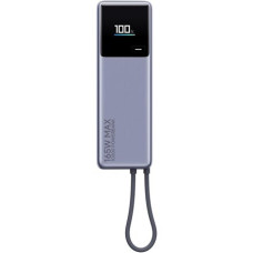 Xiaomi 165W Power Bank (Integrated Cable) , 10000 mAh , USB-C , Gray