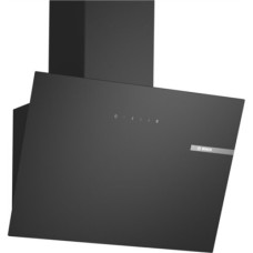 Bosch , Hood , DWK65DK60 , Wall mounted , Energy efficiency class A , Width 59 cm , 430 m³/h , Electronic control , LED , Black Bosch , Hood , DWK65DK60 , Wall mounted , Energy efficiency class A , Width 59 cm , 430 m³/h , Electronic control , LED , Black