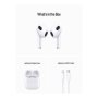 Apple , AirPods (3rd generation) , Wireless , In-ear , Wireless , White