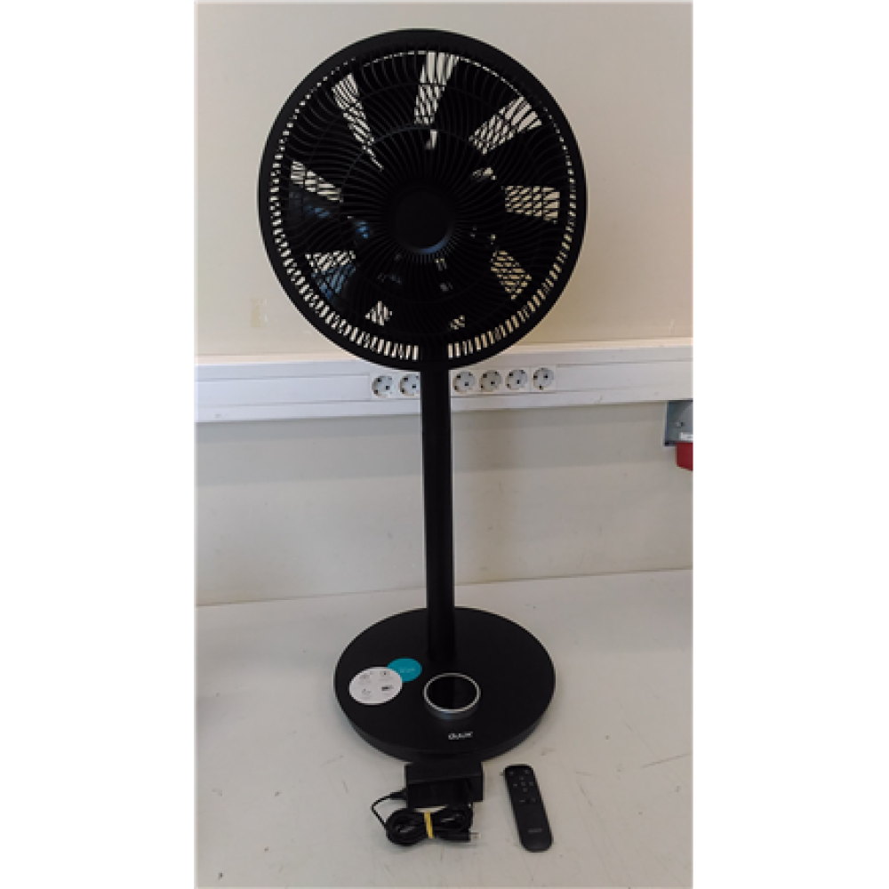 SALE OUT. Duux Whisper Flex Smart Fan with Battery Pack, Black , Duux , Smart Fan , Whisper Flex Smart Black with Battery Pack , Stand Fan , USED, DAMAGED PACKAGING, SMALL MARKS ON STAND, BATTERY NOT WORKING, CRACK ON BACK , Black , Diameter 34 cm , Numbe