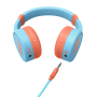Energy Sistem Lol&Roll Pop Kids Headphones Blue (Music Share, Detachable Cable, 85 dB Volume Limit, Microphone) Energy Sistem Headphones Lol&Roll Pop Kids Wired On-Ear