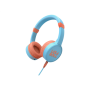 Energy Sistem Lol&Roll Pop Kids Headphones Blue (Music Share, Detachable Cable, 85 dB Volume Limit, Microphone) Energy Sistem Headphones Lol&Roll Pop Kids Wired On-Ear