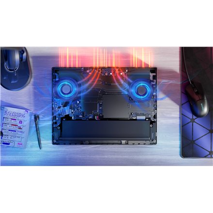 Lenovo Legion 5 15IRX10 , Eclipse Black , 15.1 , OLED , WQXGA , 2560 x 1600 pixels , Intel Core i7 , i7-13650HX , 24 (2x12) GB , SO-DIMM DDR5 , Solid-state drive capacity 1000 GB , NVIDIA GeForce RTX 5070 , GDDR7 , 8 GB , Windows 11 Home , 802.11be , Blue
