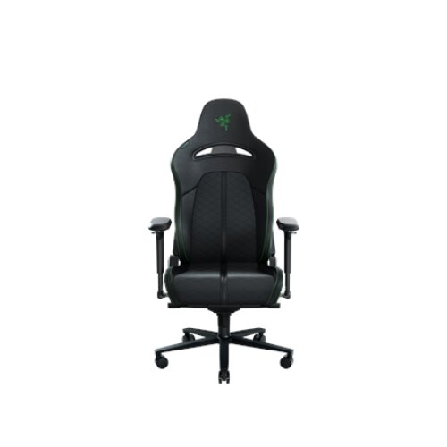 Razer Ergonomic Gaming Chair Enki EPU Synthetic Leather; Steel; Aluminium , Black/Green
