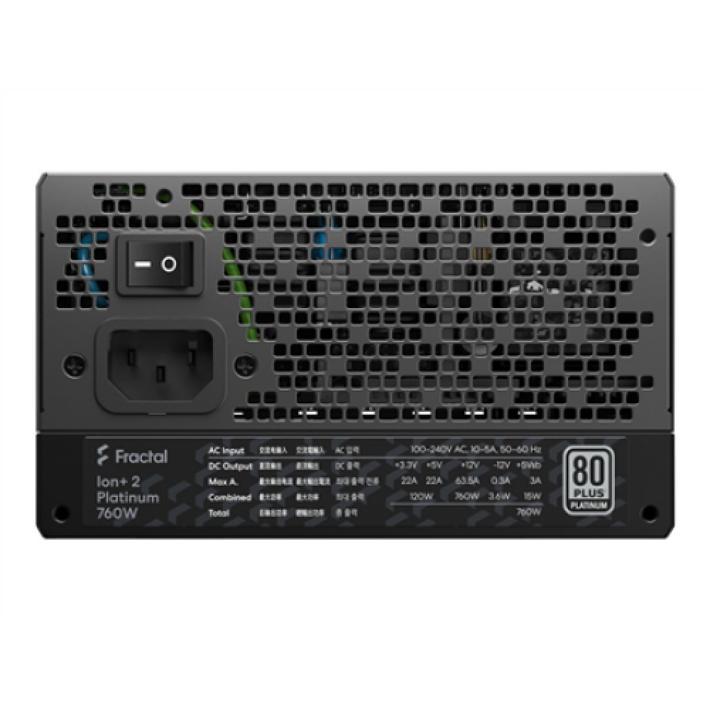 Fractal Design , Ion+ 760W Platinum , 760 W