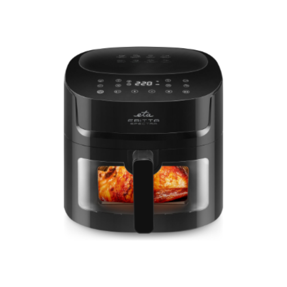 ETA Hot Air Fryer , Fritta Spectra 616890000 , Power 1800 W , Capacity 7.2 L , Black