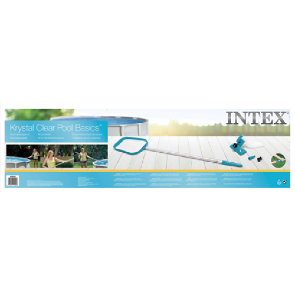 Intex , Pool Maintenance Kit (Leaf Grabber/Aluminium Pole/Vacuum Cleaner)