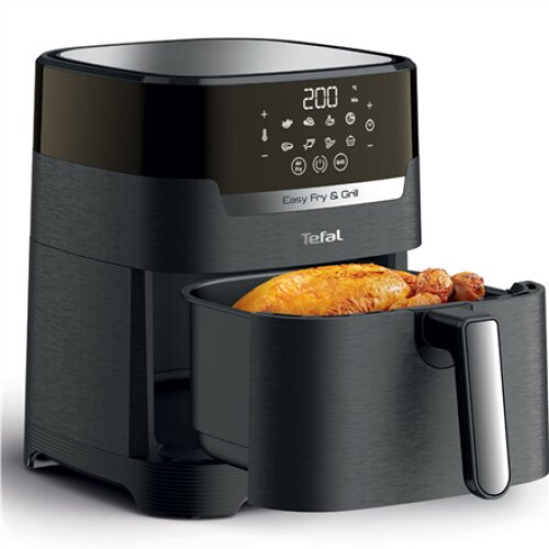 TEFAL , Fryer Easy Fry and Grill , EY505815 , Power 1400 W , Capacity 4.5 L , Black