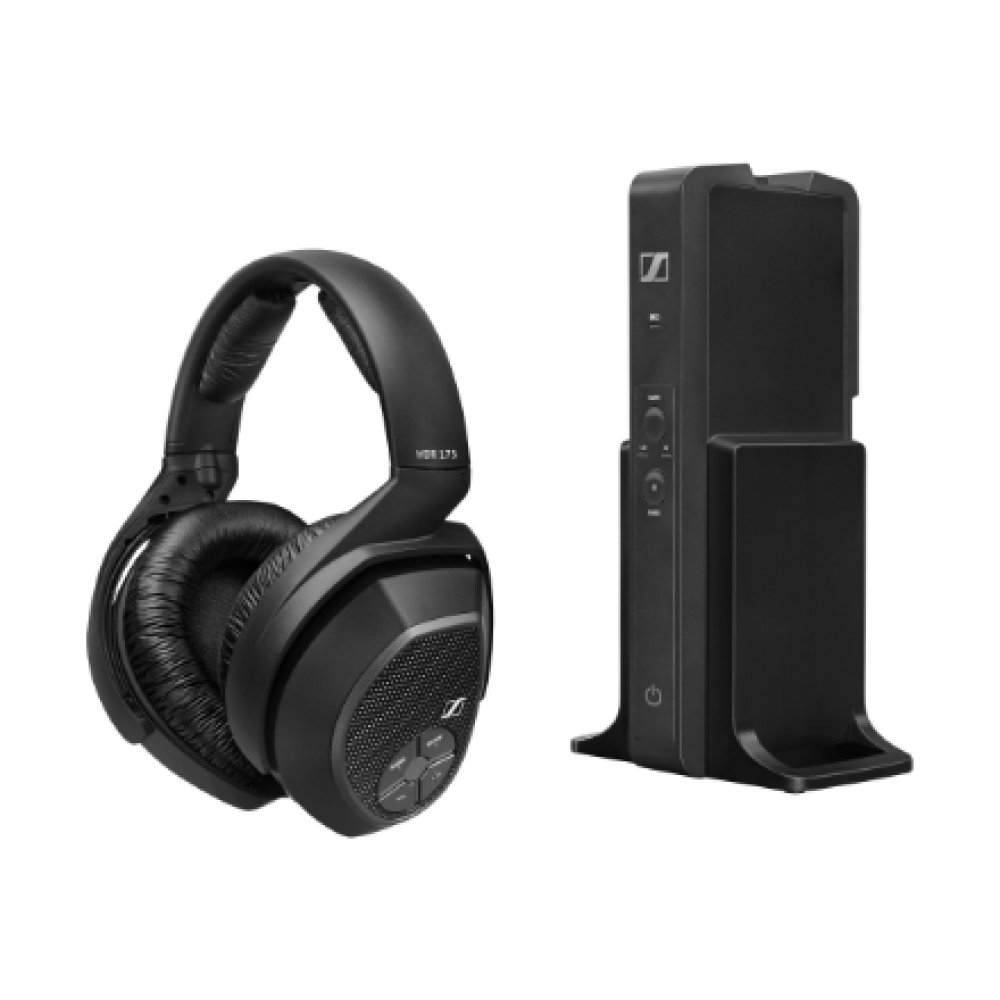 Sennheiser , Wireless Headphones , RS 175-U , Over-ear , Black