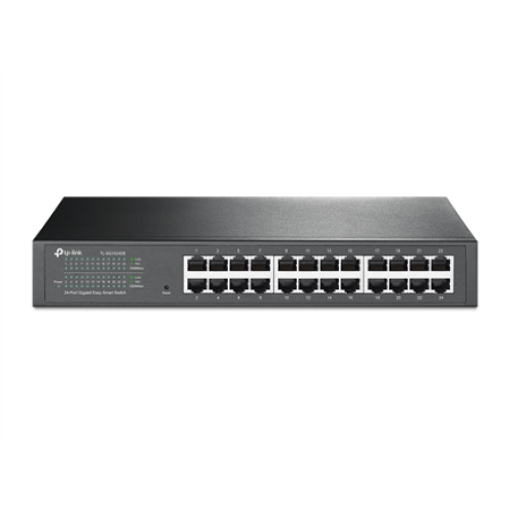 TP-LINK , Switch , TL-SG1024DE , Web Managed , Rackmountable , 1 Gbps (RJ-45) ports quantity 24 , PoE ports quantity , Power supply type , 36 month(s)