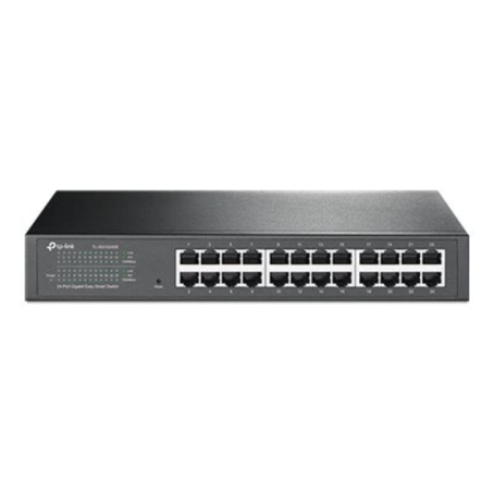 TP-LINK , Switch , TL-SG1024DE , Web Managed , Rackmountable , Gigabit Ethernet (copper) ports quantity 24 , 36 month(s)