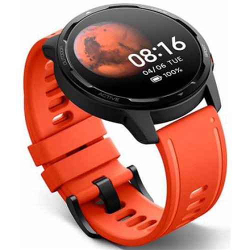 Xiaomi , Watch S1 Active Strap , Orange , Buckle material: Stainless Steel; Strap material: Silicone , Boasting a lightweight and skin-friendly design