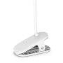 ColorWay LED Table Lamp Flexible and Clip 2 with Built-in Battery , CW-DL10FCB-W