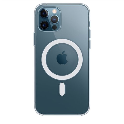 Apple , iPhone 12/12 Pro Clear Case with MagSafe , Clear Case with MagSafe , Apple , iPhone 12 Pro, iPhone 12 , Polycarbonate , Clear , With built-in magnets that align perfectly with iPhone 12 , 12 Pro, this case offers a magical attach experience and fa