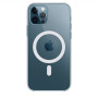 Apple , iPhone 12/12 Pro Clear Case with MagSafe , Clear Case with MagSafe , Apple , iPhone 12 Pro, iPhone 12 , Polycarbonate , Clear , With built-in magnets that align perfectly with iPhone 12 , 12 Pro, this case offers a magical attach experience and fa