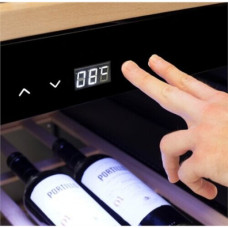 Caso , Smart Wine Cooler , WineExclusive 66 , Energy efficiency class G , Showcase , Free standing , Bottles capacity bottles , Cooling type Compressor technology , Black