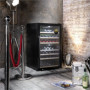 Caso , Smart Wine Cooler , WineExclusive 66 , Energy efficiency class G , Showcase , Free standing , Bottles capacity bottles , Cooling type Compressor technology , Black