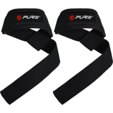 Pure2Improve , Lifting Straps , Black