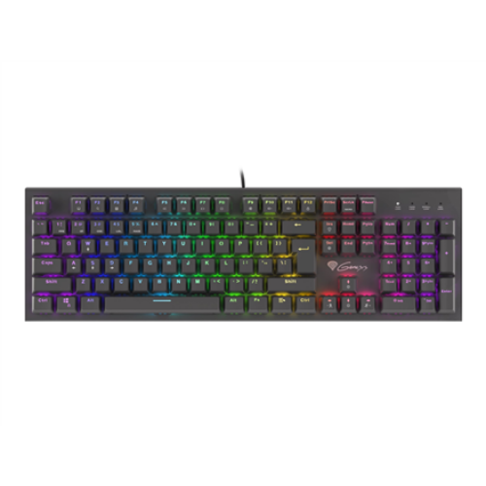 Genesis , THOR 300 , Gaming keyboard , RGB LED light , US , Black , Wired , 1.75 m