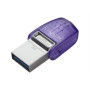 Kingston , DataTraveler , DT Micro Duo 3C , 256 GB , USB Type-C/Type-A , Purple