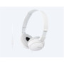 Sony , MDR-ZX110APW.CE7 , Wired , On-Ear , Microphone , White