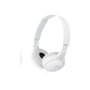Sony , MDR-ZX110APW.CE7 , Wired , On-Ear , Microphone , White