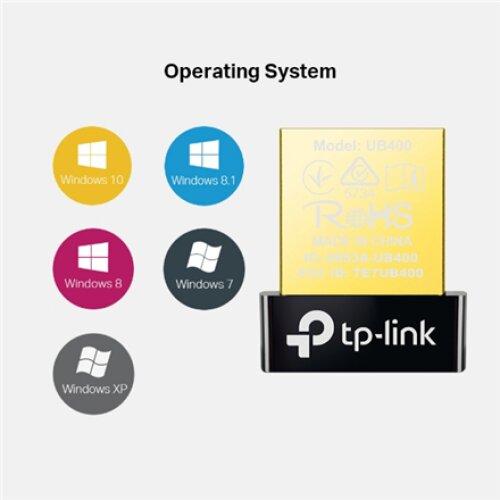 TP-LINK UB400 Bluetooth 4.0 Nano USB Adapter , TP-LINK