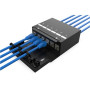 Digitus Consolidation point box, 6-port Keystone modules with intelligent cable manager , DN-93708-6