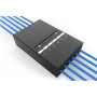 Digitus Consolidation point box, 6-port Keystone modules with intelligent cable manager , DN-93708-6