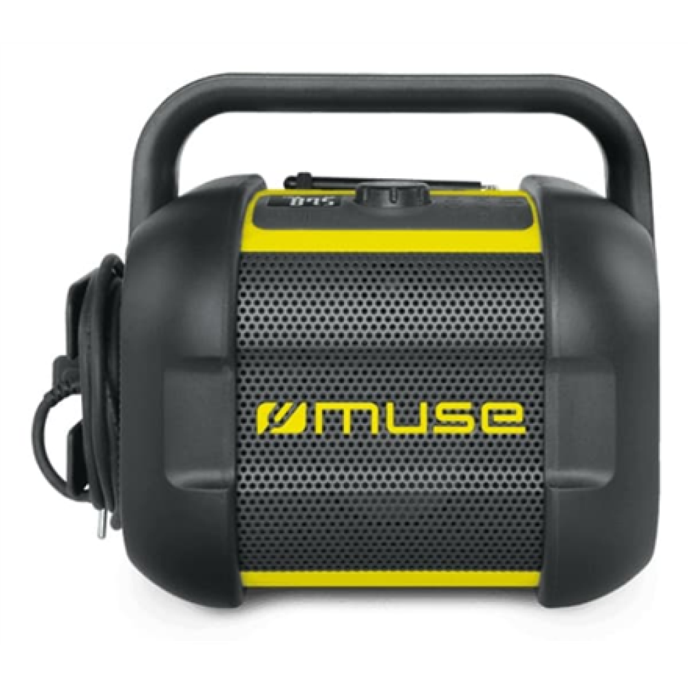 Muse , Jobsite Radio , M-968 BTY , 40 W , Waterproof , Bluetooth , Black/Yellow , NFC features , Portable , Wireless connection