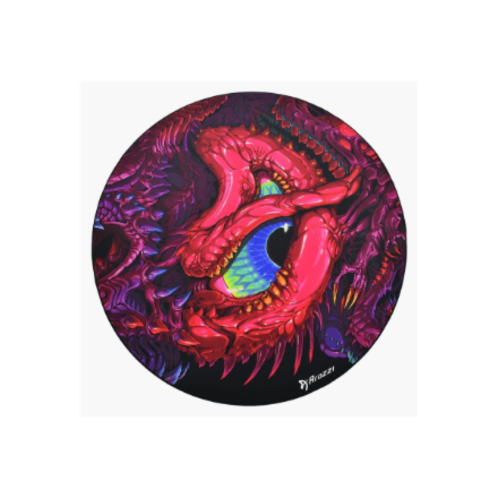 Arozzi Zona Round Floor Pad , Crawling Chaos