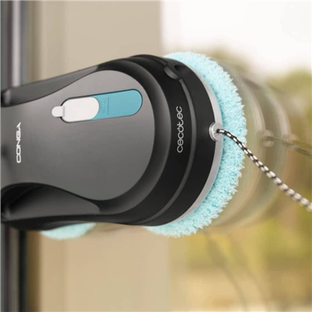 Cecotec Window Cleaning Robot , Conga Windroid 890 SprayWater Smart Connected T , Corded , Black